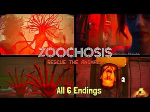 Zoochosis NEW UPDATE – All 6 Endings (Panda & Ostrich Gameplay)