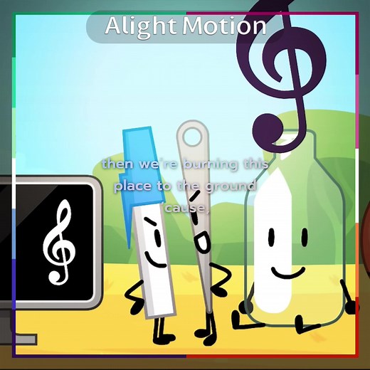 BFDI Needle, Needy, and Pen Edit: Partners in Crime