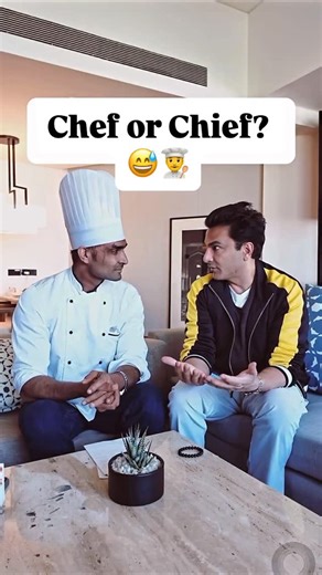 Chef Sachin Sangwan on Instagram: "Chef h kaun?” 👨‍🍳 On MasterChef India, Chef Vikas Khanna shared a powerful truth for the world to hear. Many people confuse CHEF with CHIEF — but a chef is not just a title, it’s a profession built on skill, discipline, sacrifice, and respect for food. 👨‍🍳 Chef = trained culinary professional 👔 Chief = leader or head (different meaning entirely) Through this moment, MasterChef India didn’t just correct spelling — it reminded the world who chefs really are.