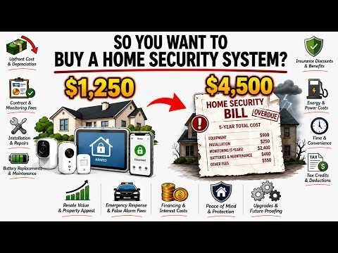 The Economics of Owning a Home Security System