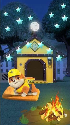 Rubble & Crew go camping! ⛺️ #shorts