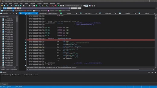 Let's Zoom-In to the new start of the week... 🔍Releasing #IDA Plugin #ZoomAllViews — Ctrl+Scroll font zoom for every IDA view. 💪Because this should work out of the box. Now it does. 🤓• Zoom in/out in Disassembly, Pseudocode, Hex View, Strings, Imports, Functions, Structures, and every chooser 😲• Works across Normal & Debug view widgets — Stack, Registers, Locals, Watch• Row heights scale automatically with font size• Graph/Proximity/Xref views excluded — IDA's native zoom untouched ☝️• Toggl