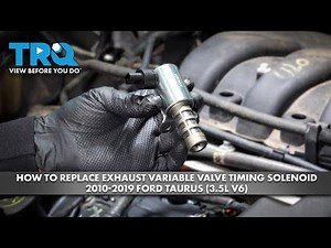 How to Replace Exhaust Variable Valve Timing Solenoid 2010-2019 Ford Taurus (3.5L V6)