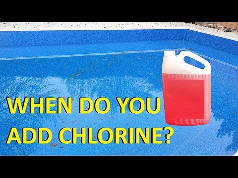 How To Know When To Add Chlorine In A Pool