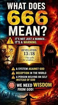 What Does 666 Really Mean? | Biblical Warning You Must Hear