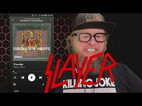SLAYER ft ICE T - Disorder (First Listen)