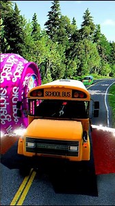 Police vs Ambulance vs Laptop – Which One Survives? | BeamNG Drive #191 #shorts #beamngshorts