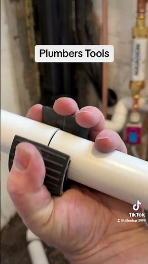 Plumbers Tools Plastic Pipe Cutting. How to cut waste pipe #plumber #plumbers #plumbing