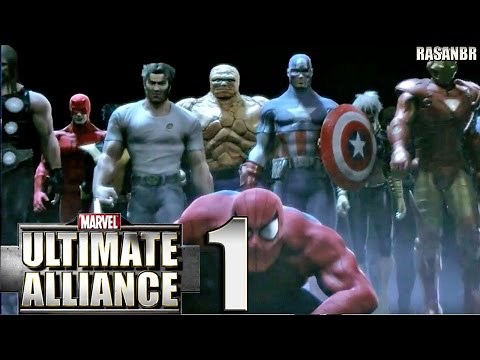 Marvel Ultimate Alliance (PSP) walkthrough part 1