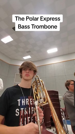 The Polar Express on Bass Trombone for High School Symphonic Band