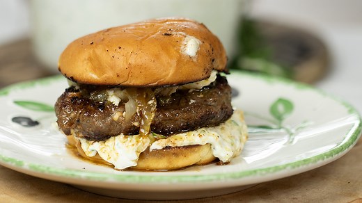 🍔 These juicy Greek lamb burgers are bursting with flavor — garlic, herbs, creamy feta, sweet caramelized onions, and a drizzle of balsamic glaze. They taste like a gyro, but in burger form 😍 Serve them with tzatziki and warm buns for a meal that everyone will ask for again! Comment RECIPE below and I’ll send it straight to your DMs 💌 Grab the full recipe here too: 👉 https://www.dimitrasdishes.com/the-best-greek-lamb-burger-recipe-with-caramelized-onions-feta/ | Dimitra's Dishes