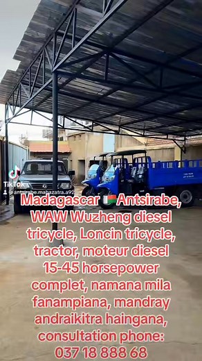Madagascar 🇲🇬Tricycle | Yilon Commerce