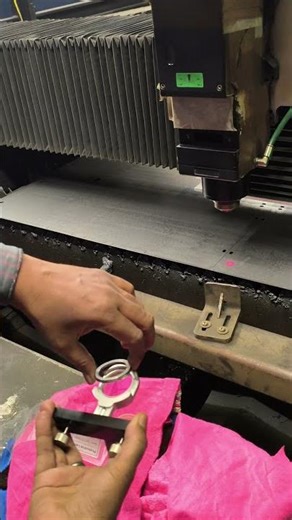 changing protective window #cnc #machine #cncmachined #manufacturing #3dprinting #laser
