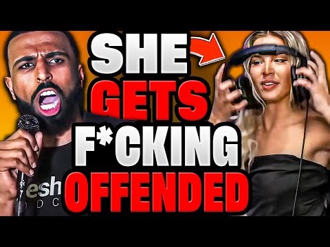 Podcast ERUPTS As Psycho Feminist Gets EXPOSED Live — She Walks Off Podcast FURIOUS