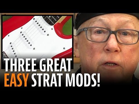 Fender Squier Stratocaster Mods - 3 Easy Mods to Make Your Strat Play Great!