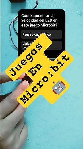 Juegos en la placa Microbit 🤖 programación para niños #aulasteam #microbit #roboticaeducativa