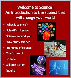 Welcome to Science - A subject introduction and overview