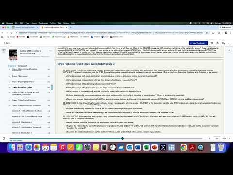 SPSS Assignment #9