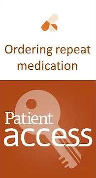 Ordering repeat prescriptions in Patient Access on Android Devices