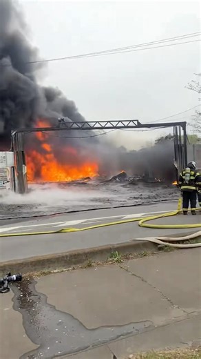 Destroyed fire🔥 after fire brigade Japan #trendingshorts #fire #youtubeshorts #shorts #japan #usa￼