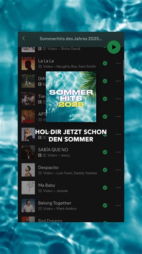 12 reactions | Hol' dir jetzt schon den Sommer mit der Sommerhits 2025 Playlist ☀️ | Universal Music Deutschland | Facebook