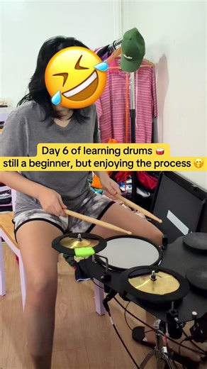 Day 6 of Learning Drums: Progress as a Beginner