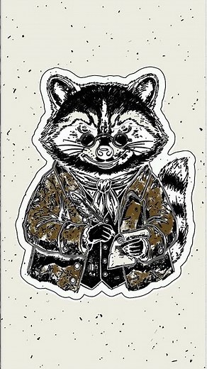 Draw a Dapper Raccoon! Easy Step-by-Step for Beginners