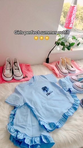 3.5K views · 12 reactions | The perfect girls summer outfit ☀️冀 | My Lillie Shoes Ltd | Facebook