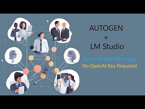 How To Use AutoGen Locally Without OpenAI API Key | Completely Free | LM Studio