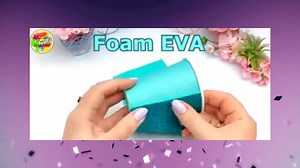 DIY Paper Glass Decoration Piece