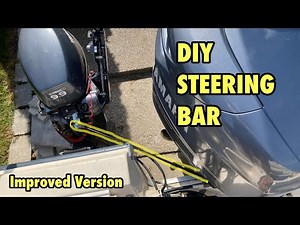 How to Make a Steering Bar for an Offset Kicker Motor (new and improved)