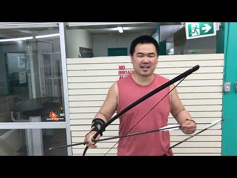 100lb Fiberglass English Longbow Review