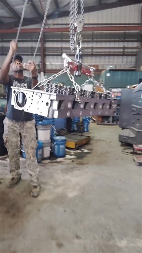 John Edward Harris on Instagram: "#MP7 #macktrucks #headgasket #cylinderheads #cylinderblock"