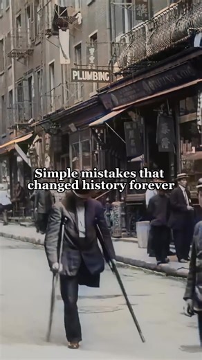 Simple mistakes that changed history forever. #histlyfacts #history #Trending #viral | Histly Facts