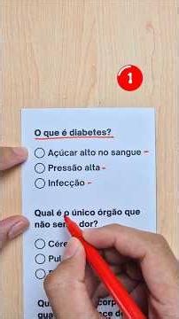 Quiz de biologia: perguntas sobre o corpo humano