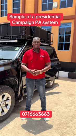 Presidential Campaign PA System - Thunder Sound