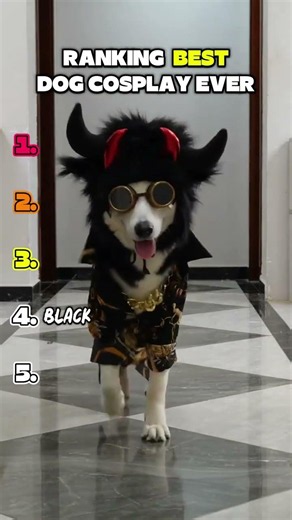 🐶 Ranking the Best Dog Cosplays Ever! Part 2 🎭😂 #dog #cosplay