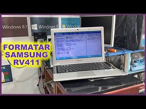 How to Format the Samsung RV411 Notebook (Boot order in Bios)