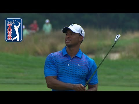Best of: Tiger Woods approaches into par 5s