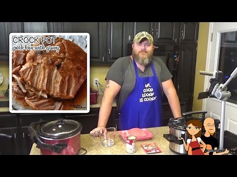 Crock Pot Pork Loin with Gravy