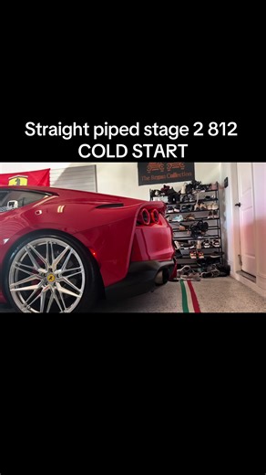Ferrari 812 Superfast Cold Start and Sound Experience