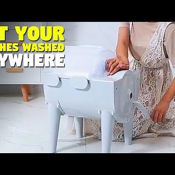 Extreme Compact & Hand-powered Washer/Dryer That Cleans Your Clothes Anywhere!