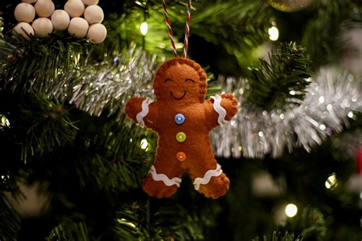 Felt Gingerbread Man Ornament – Digital Sewing Pattern (PDF) - Etsy