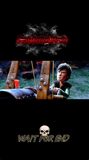 Hiccup Shot the Dragon 😱 or Fell by Mistake? | Epic Dragon Scene 🔥🐉#cartoon #edit #shorts