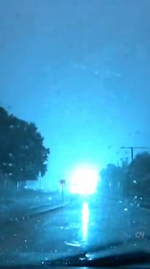 Watch as Hurricane Idalia’s strong winds cause repeated power flashes in Perry, FL. #weather #hurricane #storm #florida | Storm Chaser Clint Hendricks IV