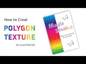 Polygon Texture in Seconds | Adobe Illustrator Tutorial