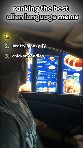 Ranking the best alien language meme #alien #memes #ranking