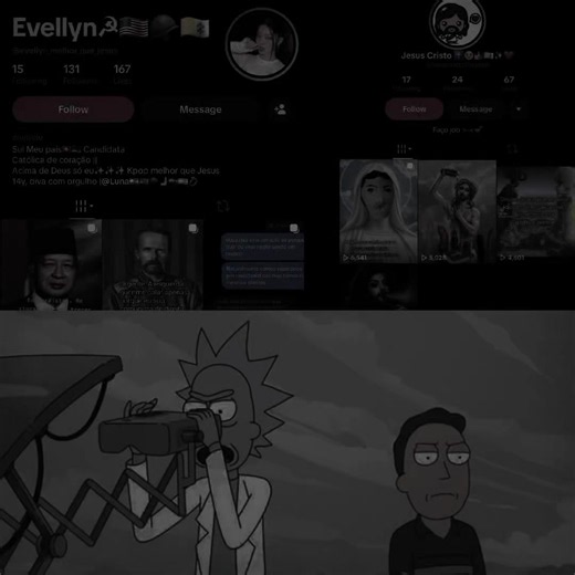 o meu Deus é o teu Deus tbm, ele Deu a vida por todos nós e mesmo assim tem pessoas nesse mundo para acabar com Jesus, fazendo o meu Senhor chorar... mas essa é a realidade do mundo... #creatorsearchinsights #rickandmorty #viral #foryou #zyxcba
