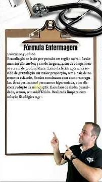 AnotaçãoxEvolução de Enfermagem