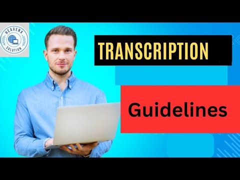 Transcription Punjabi Guidlines #transcription #punjabi #telus